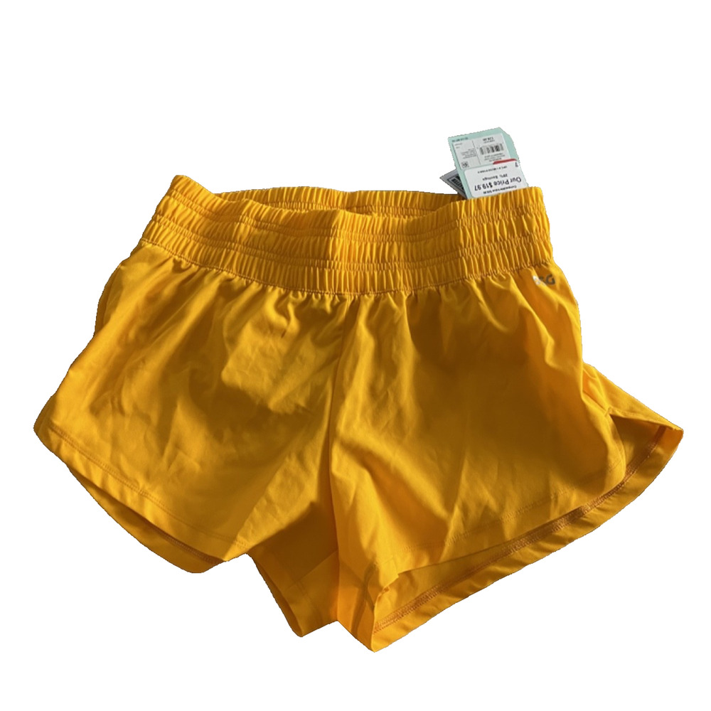 DSG Stride Women’s Shorts Size XS University Gold NWT MSRP $28
